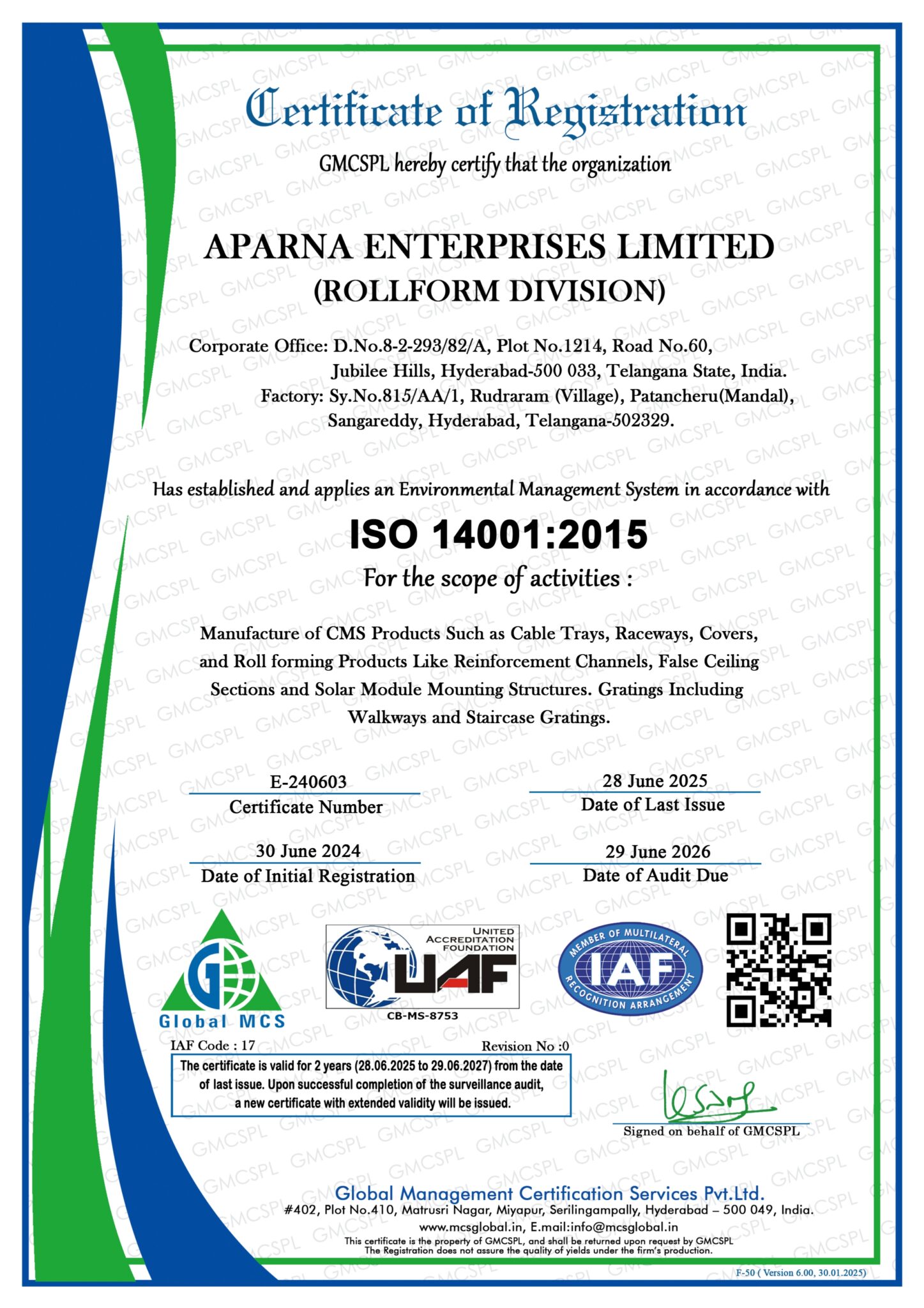 e 240603 aparna enterprises rollform page 0001