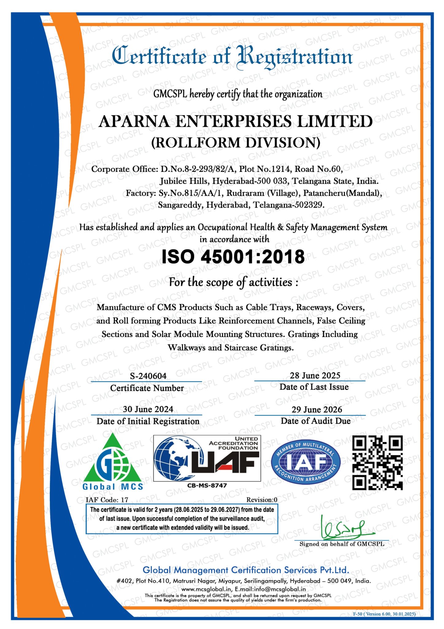 s 240604 aparna enterprises rollform page 0001